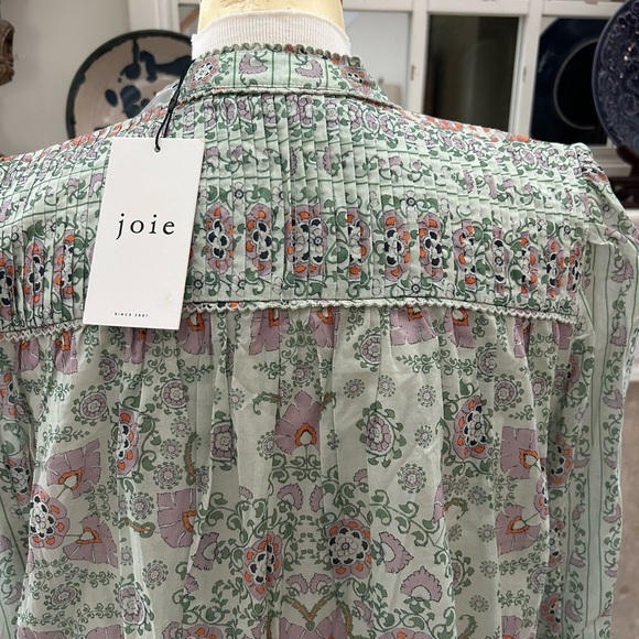 NWT Joie Pastel Floral Challensia  Dress - Picture 9 of 14
